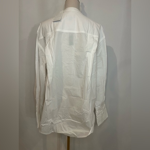 J.Crew Tuxedo popover shirt in cotton poplin - Picture 5 of 7